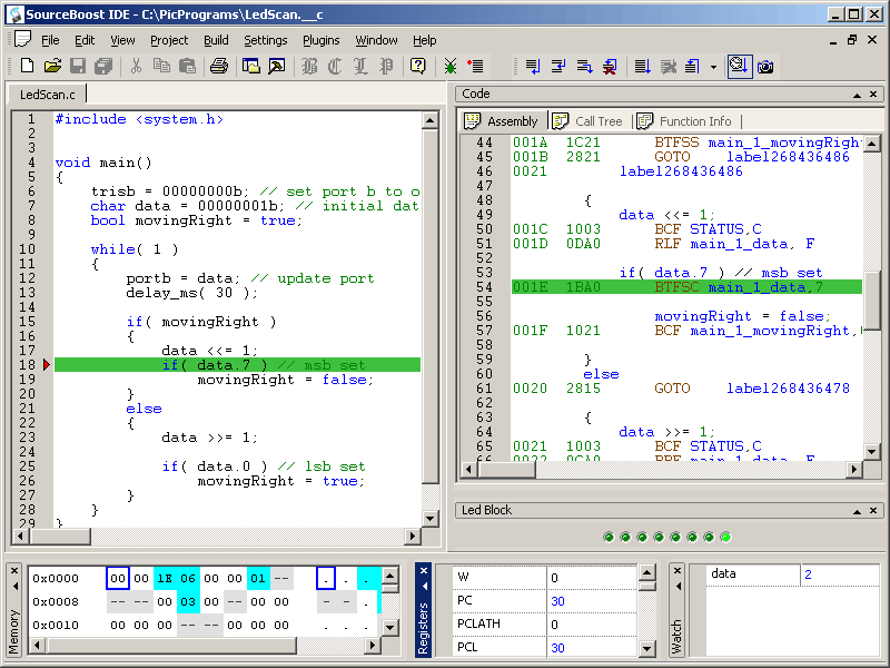 BoostC C compiler (Full License) screenshot BoostC C compiler (Full License) screenshot